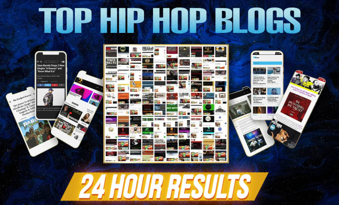 promote your music on 2 global hip hop music blogs