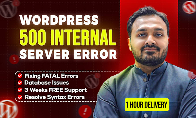 fix wordpress http 500 internal server error quickly in 1hr