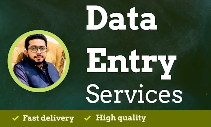 do all types of data entry work