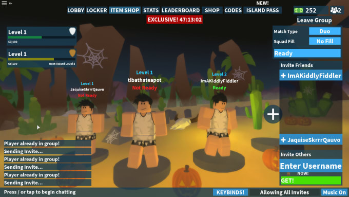 Play Roblox Or Any Other Game With You By Laurensophy Fiverr - roblox invite friends to play