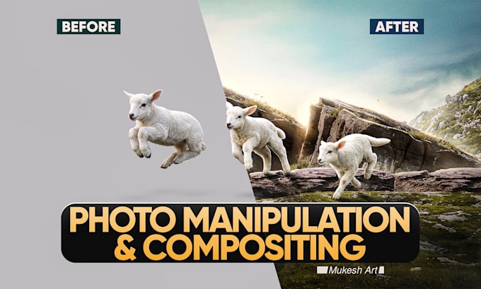 do professional photo manipulation and compositing in photoshop
