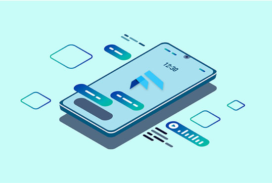 develop android,ios  app with flutter