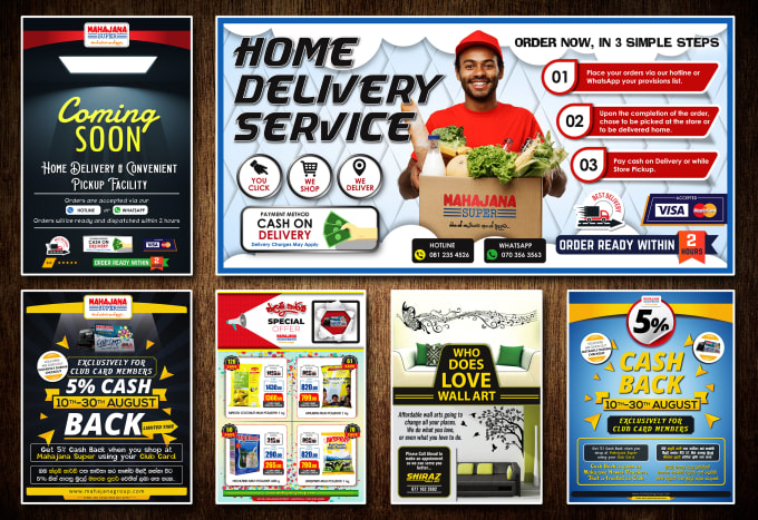 do professional flyer brochure and price catalogue design
