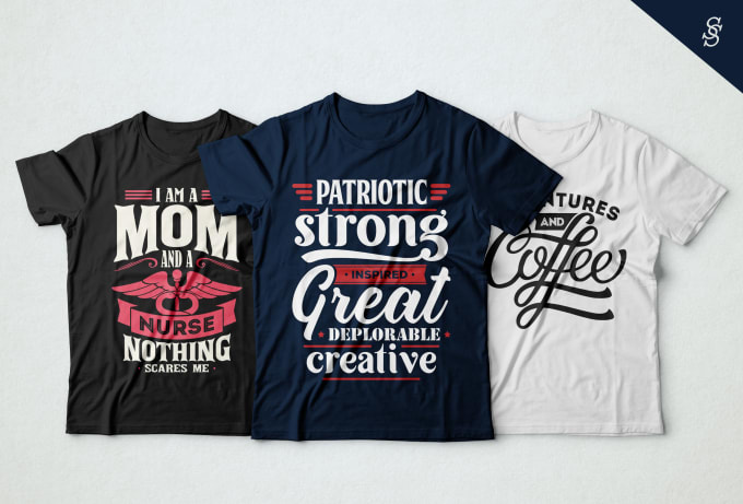 Do vintage typography tshirt design by Superdaystudio | Fiverr