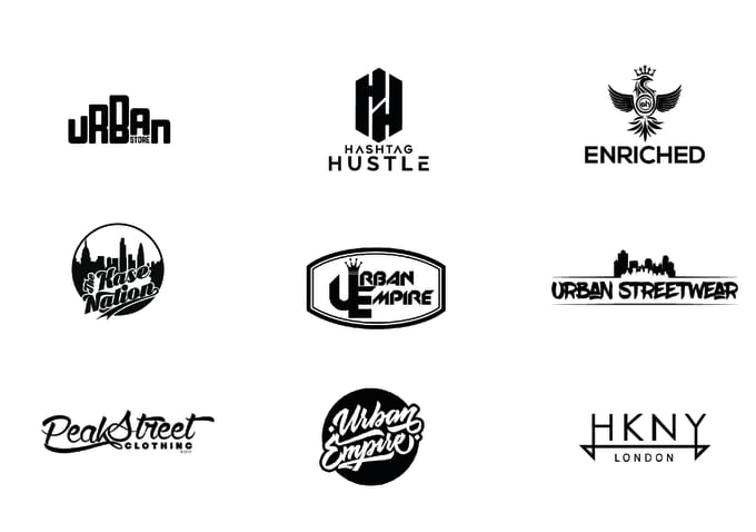 Do modern urban street wear clothing brand logo by Graphics_zone36 | Fiverr