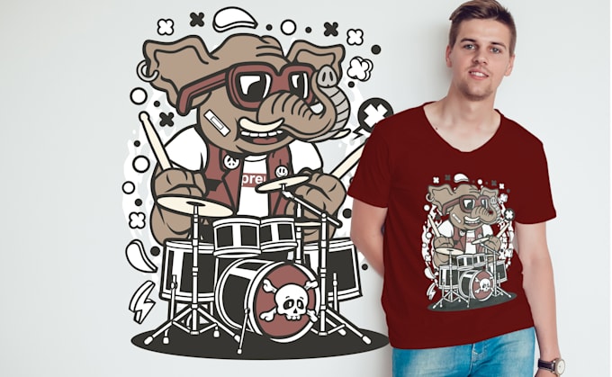 Hot Deals! I will create an amazing t shirt design  for $10
