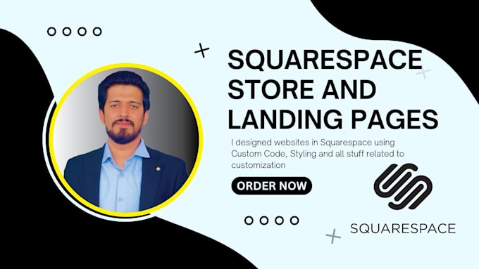 Our agency will develop squarespace store website and SEO optimization