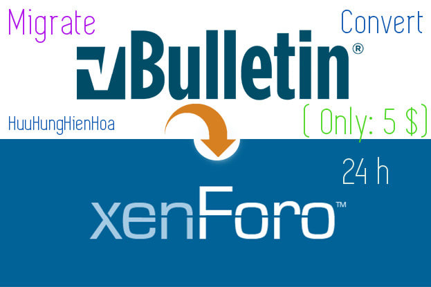 convert vbulletin to xenforo forum