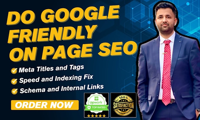 do google friendly on page seo optimization