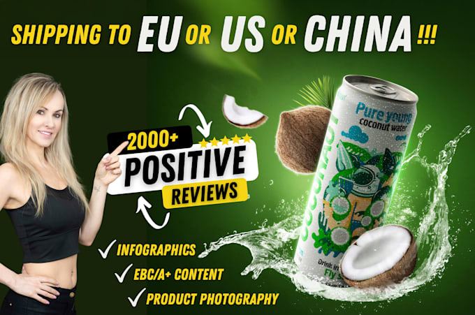 shoot premium amazon product photography, infographics, a plus content and ebc