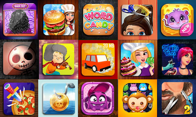 Design Creative Icon For Your App And Game By Jamilatuzohra