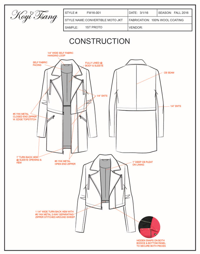 Create professional fashion tech pack by Koyitsang | Fiverr