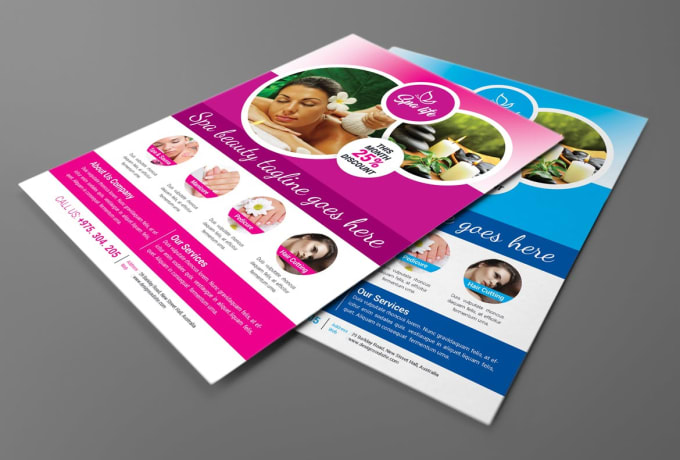Do Spa Flyers Or Spa Brochures Design By Olegmolchanov