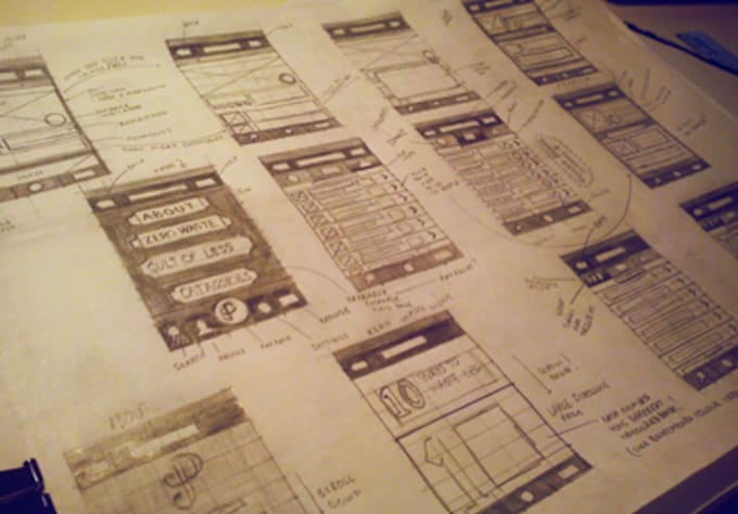 design a mockup for your app idea