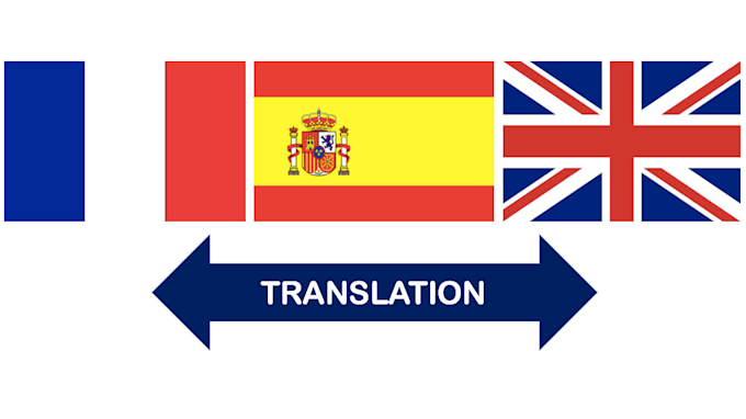 Translate Into French Spanish And English By Camillie P