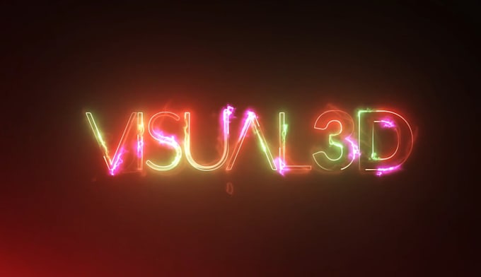 create electric logo reveal intro in full HD