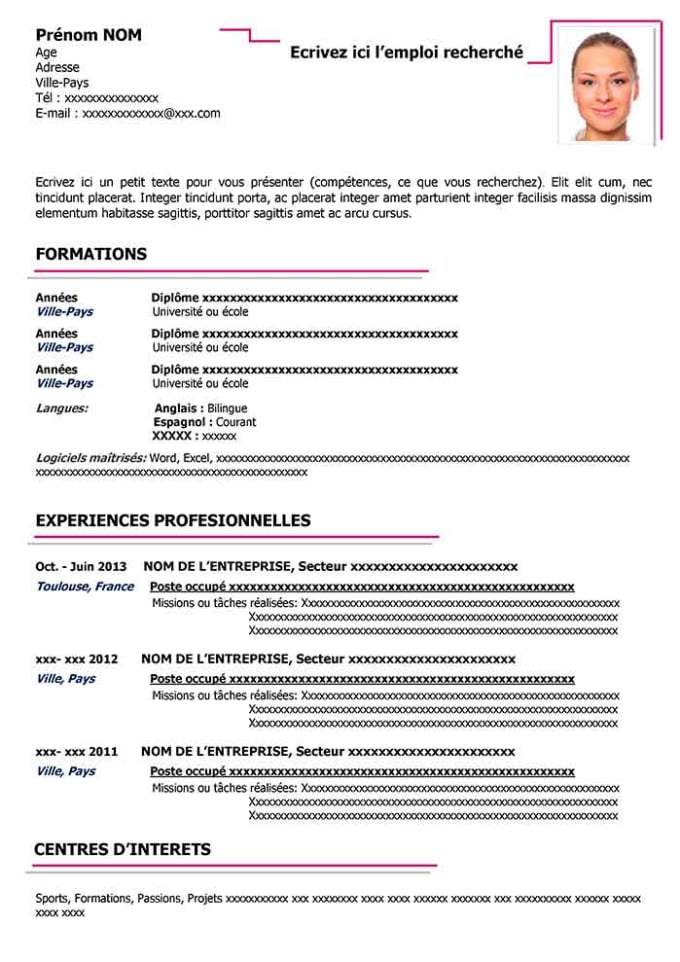 Make Your Professional Cv To Get Dream Job By Muhammadataulla
