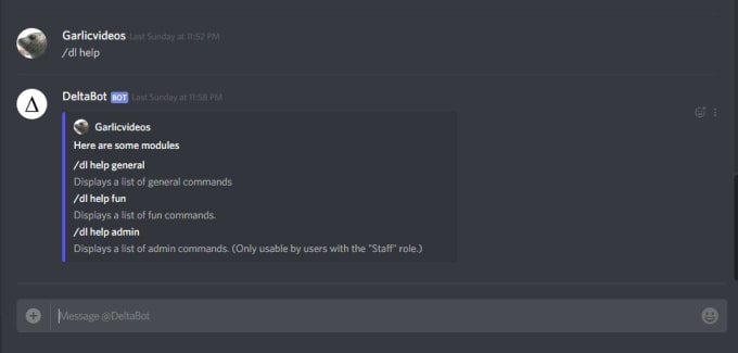 Soft And Wet Discord Bot Create A Discord Bot For You By Garlicvideos Fiverr create a discord bot for you by