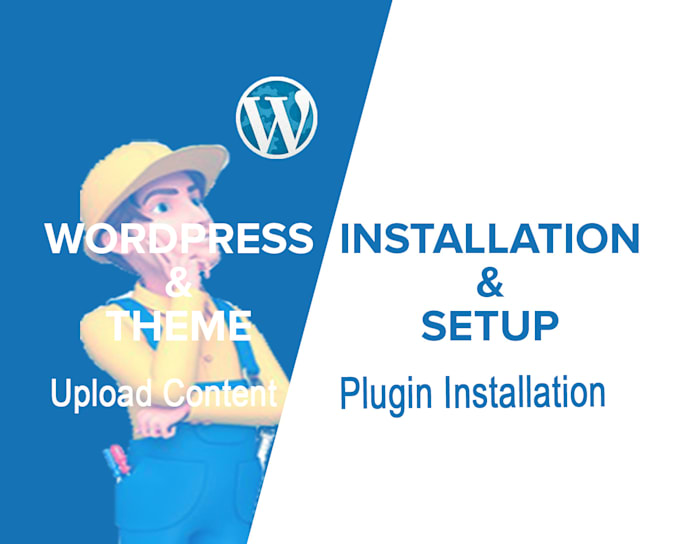 install wordpress, theme just like the demo