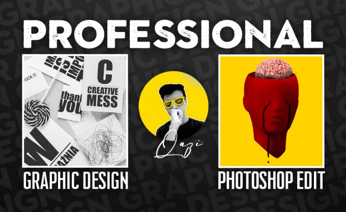 Hot Deals! I will do any graphic designing and photoshop editing