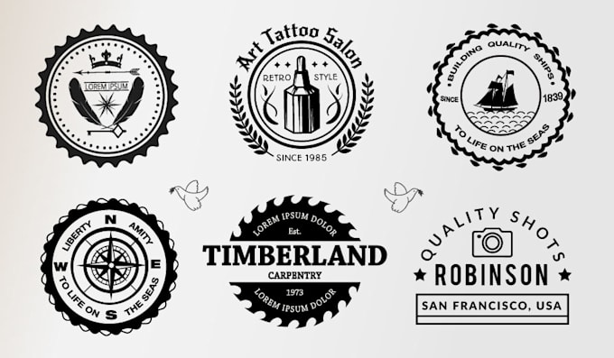 Do modern design a vintage or retro creation logo by Tskhan526