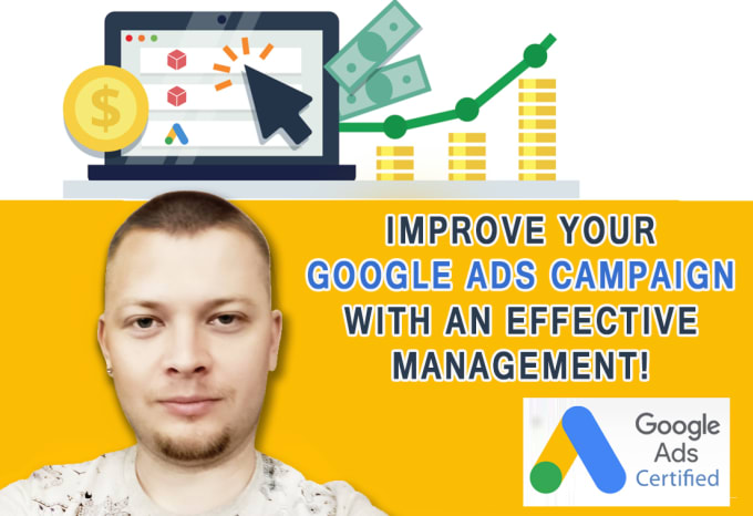 Hire a freelancer to manage your google ads adwords campaign