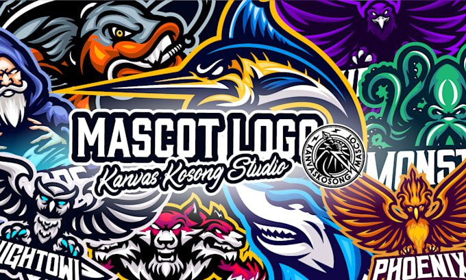 design professional esports logo and gaming mascot
