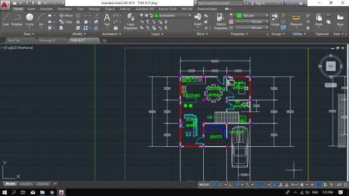 Do 2d Autocad Floor Planning By Markzkie1103
