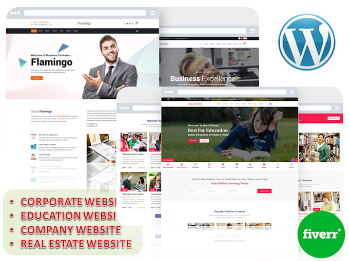 create company website and personal portfolio website