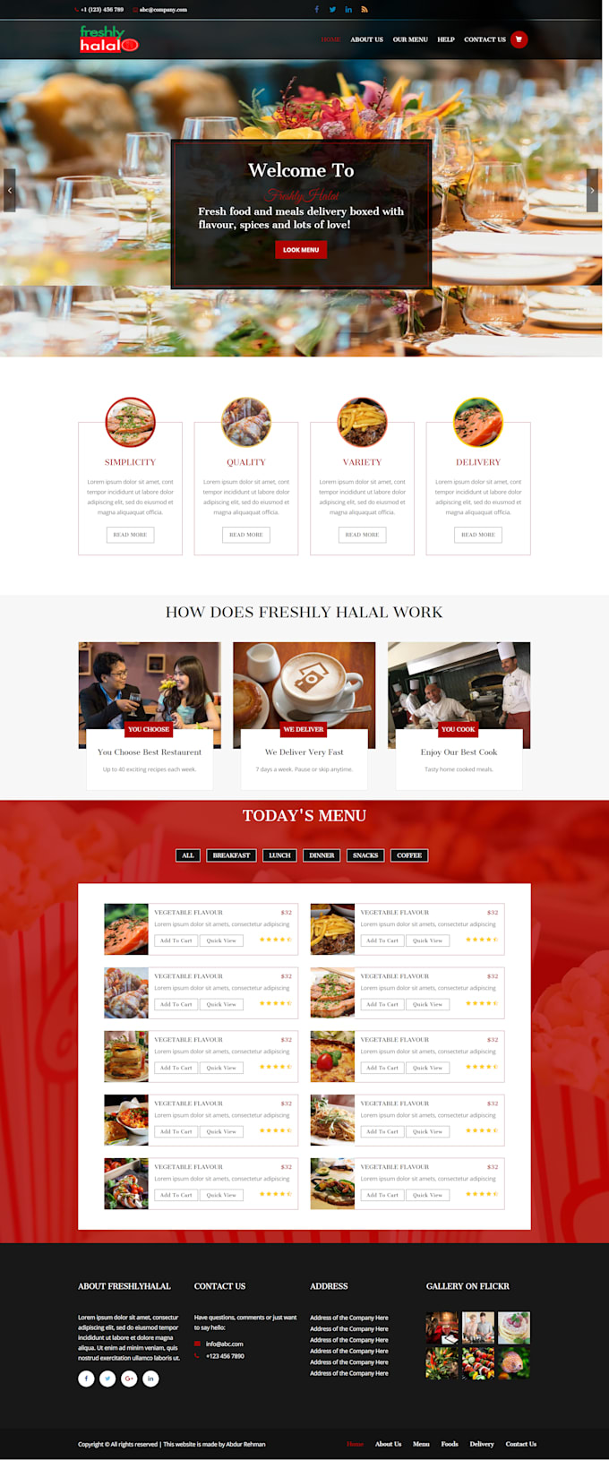 design professional responsive website