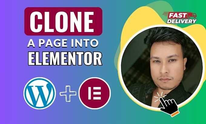 clone any web page using elementor pro, elementor template