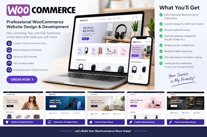 develop website for you