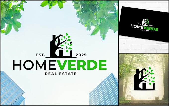 design professional real estate, construction, property logo