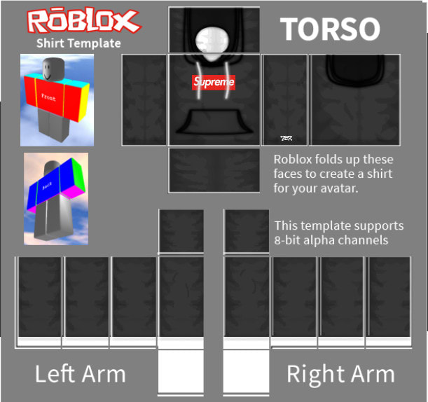 Supreme Roblox T Shirt