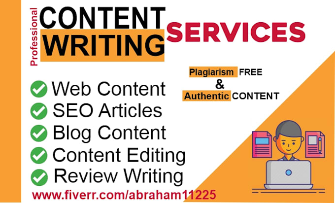be your professional content writer