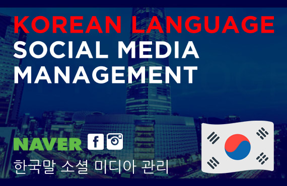 Provide Monthly Management Of Your Brand On Korean Social Media By