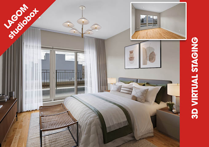 create 3d realistic virtual staging and virtual renovation