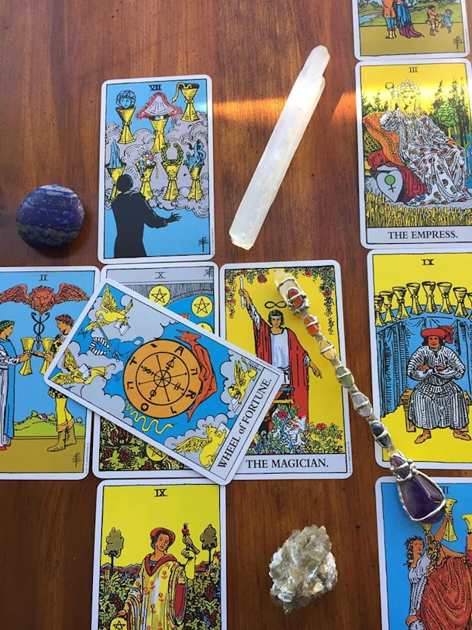 Draw a 10 card celtic cross tarot reading and record a ...
