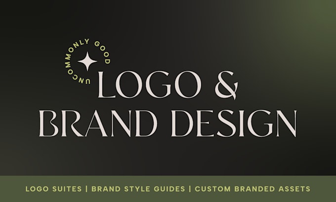 design you a custom logo and brand identity