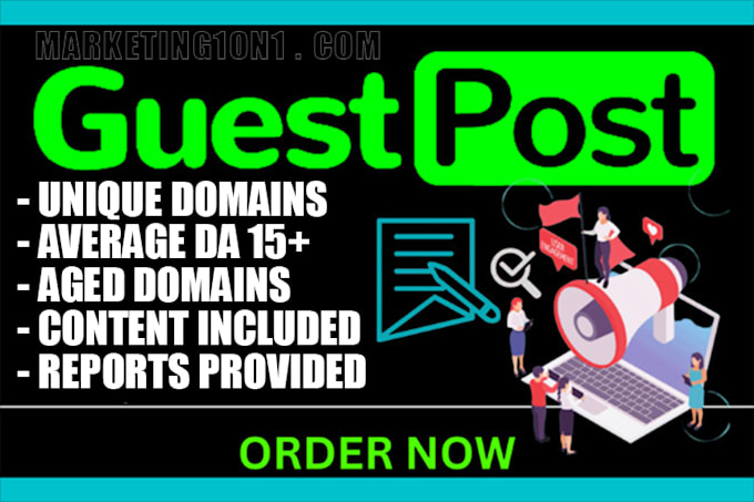 publish 30 SEO guest posts with dofollow backlinks