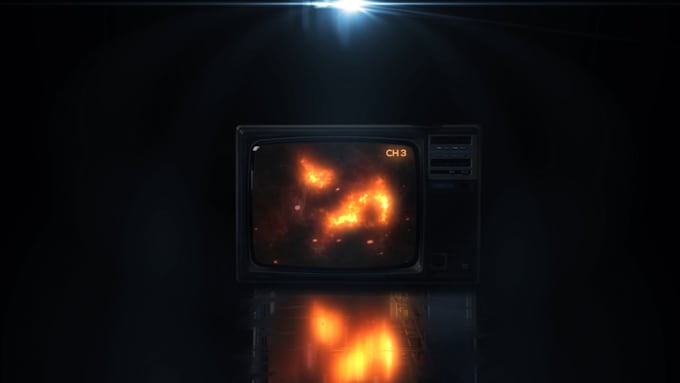 make TV logo animation