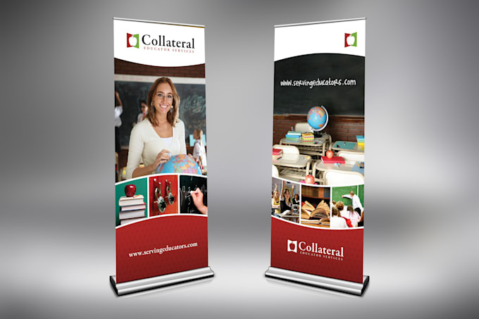 roll up professional design, promotional standee for your business