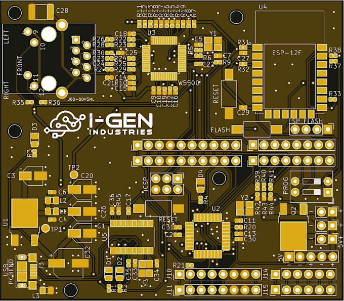 professionally design a pcb layout and electronic schematic