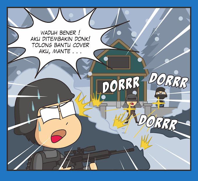 Create comicstrip to develop your business to the next level by