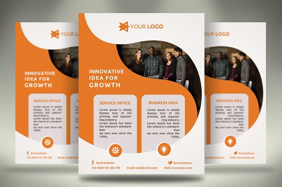 design a attractive eye catching flyer and brochure for you