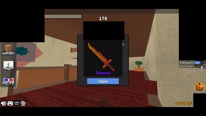 give you flames item