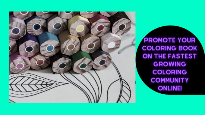 Download Promote Your Coloring Book And Post It On My Website By Ducktheunicorn Fiverr