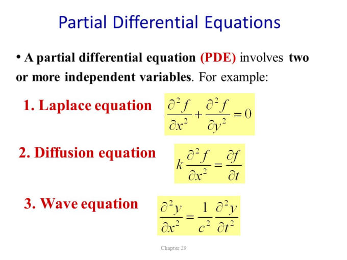 Equations ordinary examples differential Differential Equations