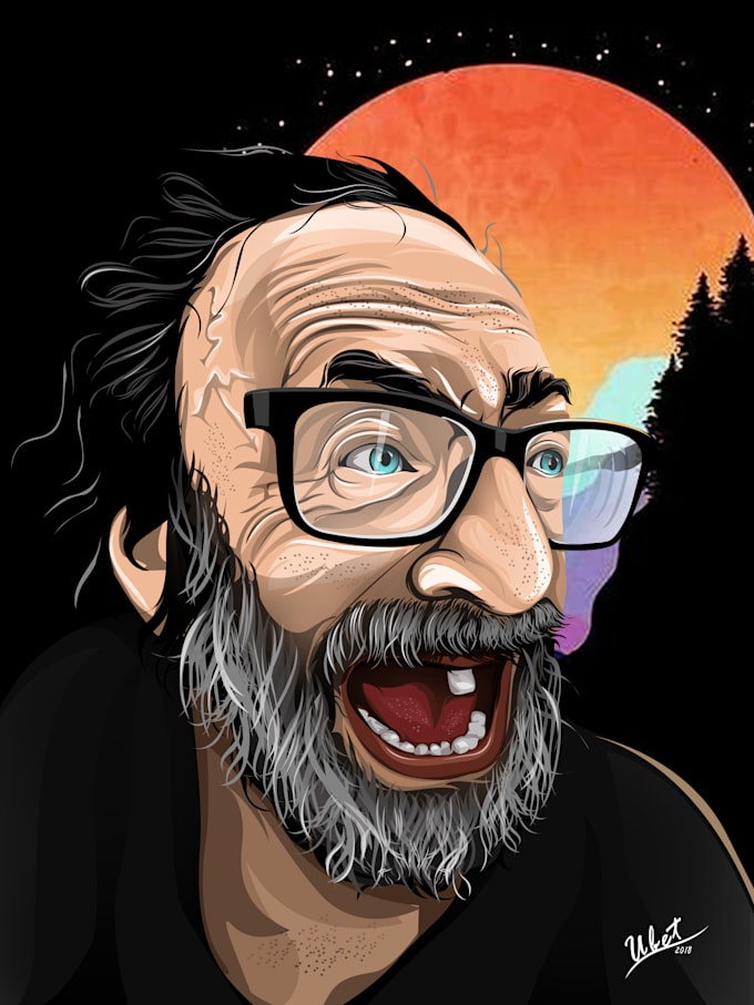 draw your pics into cartoon in 24 hours