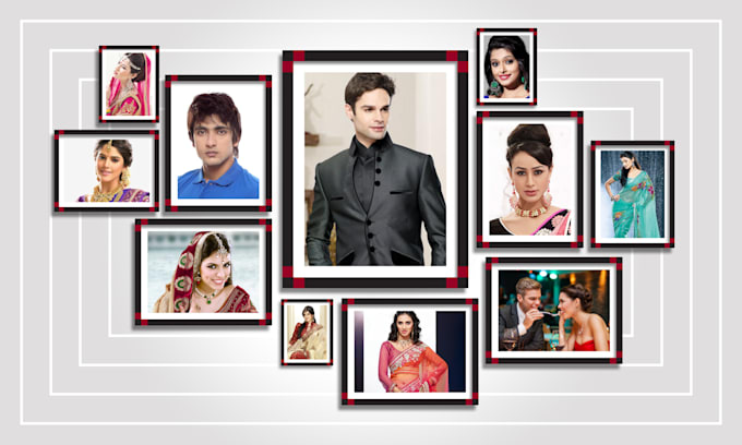 make premium quality photo collage design